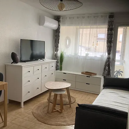 Apartamento Piscine-clim-parking-plage200m Valras-Plage