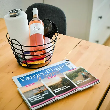 Piscine-clim-parking-plage200m Apartamento Valras-Plage